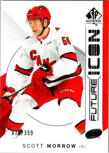 2024-25 SP Authentic - #FI-44 Future Icon Scott Morrow /399 Carolina Hurricanes - Bild 1 von 2