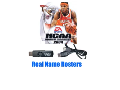 NCAA March Madness 2004 Real Name Roster Save Original Xbox USB Cable Adapter - Image 1 of 2