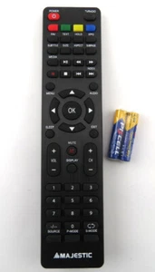 TELECOMANDO ORIG. x TV MAJESTIC Mod. TVD215 S2 LED - SERIE MP - BATTERIE INCLUSE - Foto 1 di 1
