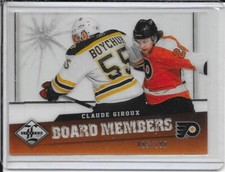 2012-13 Limited Claude Giroux Board Members #BM-30 #d/199