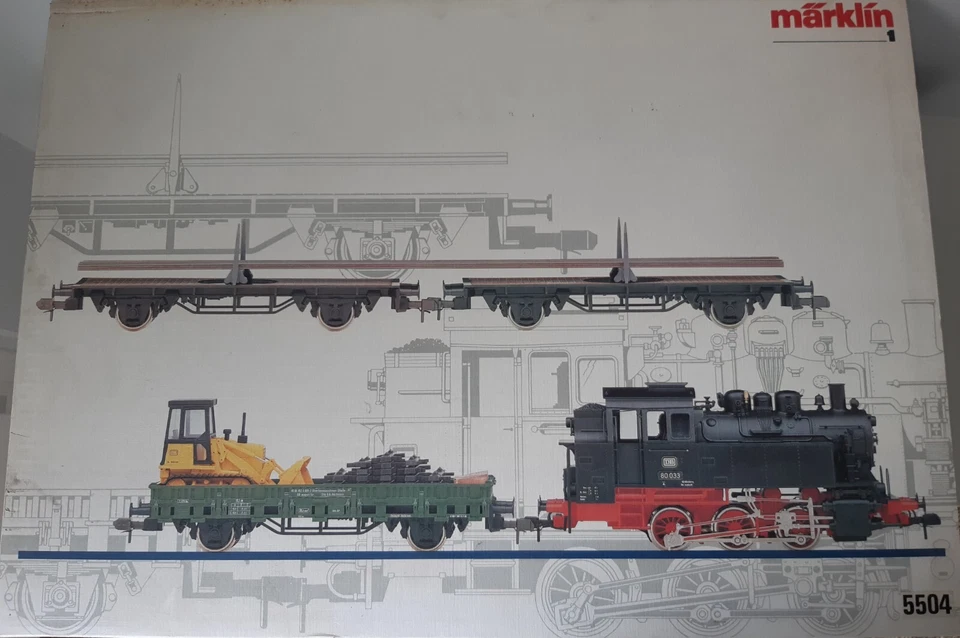 Spur 1 MÄRKLIN Set 5504 NEUWERTIG in OVP  - Bild 1 von 1