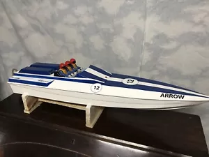 GRAUPNER ARROW rc nitro łódź wyścigowa rzadka odrestaurowana łódź spalinowa Os Max - Zdjęcie 1 z 12