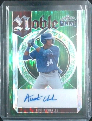 2023 Leaf Metal Austin Charles Noble Auto 1/1 - Image 1 of 2