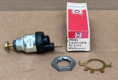 Corvette 1972-1974 nuevo en stock Delco solenoide inactivo GM 17111376 Foto 1 de 4
