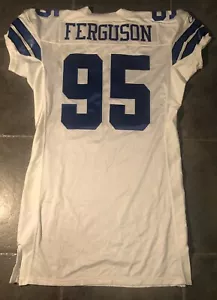 Maglietta Dallas Cowboys Jason Ferguson Game Emessa 2003 Cucita Reebok taglia 52 - Foto 1 di 8