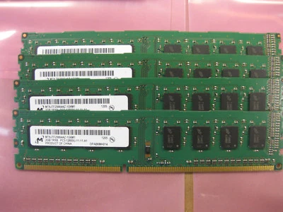 Major Brand ( 2GBx4 ) DDR3 1600MHz PC3-12800u Desktop / PC Memory - Tested - Image 1 of 4