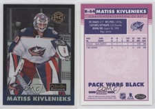 2020-21 O-Pee-Chee Platinum Rainbow Black Pack Wars Matiss Kivlenieks Rookie RC