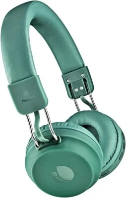 Cuffie Bluetooth e cavo standard NGS ARTICA CHILL TEAL (Colore verde Menta) - Immagine 1 di 4