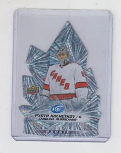 22/23 UD ICE Carolina Pyotr Kochetkov Frigid Ice Crystals RC #IC-36 Ltd #/99 - Bild 1 von 2