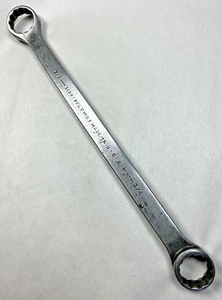 Vintage PLOMB TOOLS No.1139 Double Box End Wrench 7/8" x 3/4" - 12 Point USA - Picture 1 of 12