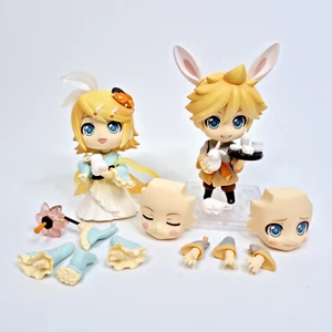 Nendoroid Kagamine Rin Len Autumn Harvest Moon Good Smile Figure Set Vocaloid - Bild 1 von 22