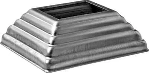 Wandrosette Bodenrosette 40x20 , 40x30, 60x40 mm  Blende Abschluss Rohstahl - Bild 1 von 5