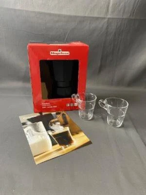 Cafetera Magefesa en Negro 6 Tazas con 2 Tazas Espresso NUEVA jl Foto 1 de 4