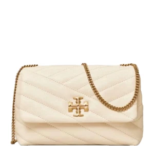 TORY BURCH Kira chevron quilted leather mini convertible shoulder crossbody bag - Picture 1 of 12