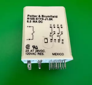 Potter Brumfield TE R10S-E1Y4-J1.0K relè 7-1393769-7 / mai usato - Foto 1 di 4