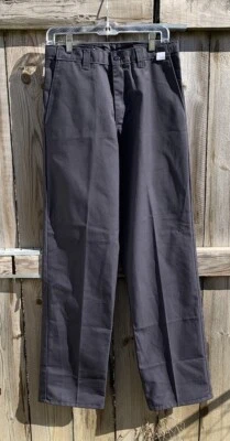 DICKIES Men's Adjustable Waist Classic Charcoal Work Pants 30 X 34 - Image 1 of 4