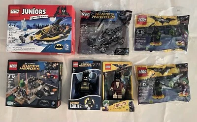 Lego Batman Película Lote de 7 Bolsas de Polietileno Surtidas y Juegos Superman Mr. Freeze Joker Foto 1 de 4