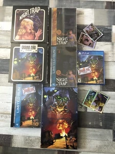 LIMITED RUN GAMES DIGITAL PICTURES FAN BUNDLE NIGHT TRAP GROUND ZERO TEXAS LRG - Picture 1 of 12