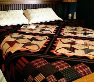 Basket Dance Quilt Pattern Pieced/Applique KD - Picture 1 of 2