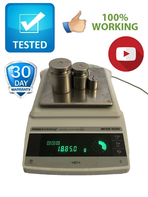 Mettler Toledo Balance PG5002 5100g 0.01g FACT Tested Calibrated No Power Supply - Image 1 of 4