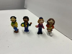 Vintage 1993 1994 Sesame Street Puzzle Place Kids LCC/KCET Figures Lot of 4 - Picture 1 of 2