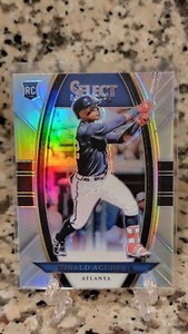 2018 Panini Select Silver Prizm Parallel #2 Ronald Acuna Jr Rookie RC Braves