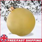 Christmas Inflatable Ball 8 Colors PVC Blow Up Ball Without Light (gold 65cm)
