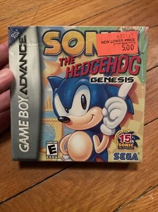Nintendo Gameboy Advance Sonic The Hedgehog Genesis Authentic Factory Sealed - Picture 1 of 6