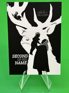 💥2024 House Of The Dragon J.J. Lendl Poster Card JJ3 "Second of His Name"!!💥 - Picture 1 of 15