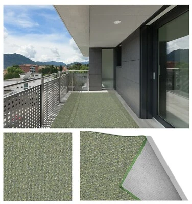 Koeckritz Natural Path Riverview Custom Cut Level Loop Indoor/Outdoor Area Rug - Image 1 of 4