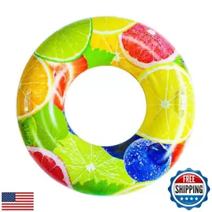 Pool Float for Adult, Swim Ring Tube for Kids, Pool Floats Tube with Two Hand - Picture 1 of 5