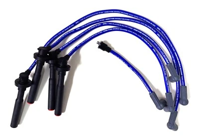 Colt Mirage 1.8L 2.4L 91-95 High Performance 10mm Blue Spark Plug WireSet 28151B - Image 1 of 2
