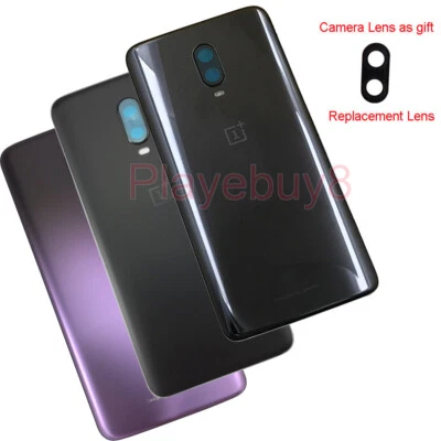 A+ OEM Original Rear Glass Housing Battery Back Cover For Oneplus 6T A6013 A6010 - Image 1 of 4