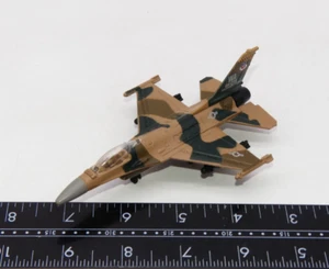 Maisto F-16 Diecast Jet Plane Toy Airplane Tan Green Military Fighting Falcon - Picture 1 of 6