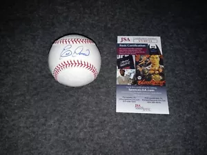 Eric Davis Signed Baseball Romlb Jsa Cincinnati Reds - Picture 1 of 2