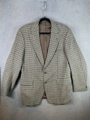 Blazer Real Magee Donegal Para Hombres 42R Traje de Tweed Irlandés Cachemira Mohair Tejido a Mano Foto 1 de 4