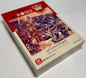 Crown of Roses (GMT 2012) – Unpunched, Mint – CDG w/ Blocks, Cards, OOP - Picture 1 of 6