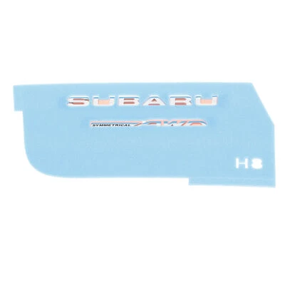 Placa de identificación con marca de letra trasera Subaru Crosstrek Impreza 2017-2023 93079FL100 FABRICANTE DE EQUIPOS ORIGINALES NUEVA Foto 1 de 4