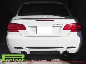 07-13 E93 328i 335i M3 Convertible Performance Style Carbon Trunk Lip Spoiler - Picture 1 of 3