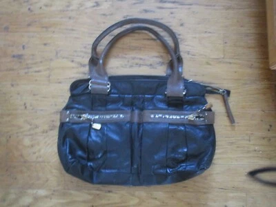 See by Chloe Daytripper Shoulder Bag brown black Leather Zip Pockets Strap - Image 1 of 4