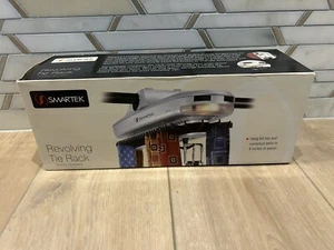 Smartek Light Battery Operate Revolving Tie Rack Holds 64 Individual Ties ST-72 - Picture 1 of 5