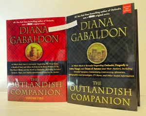 Outlander "Outlandish Companion" Volumes 1 and 2 Diana Gabaldon Hardcover, New - Imagen 1 de 1