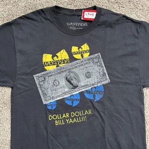 🔴 Wu-Tang Shirt Size Medium Rza Dollar Dollar Bill WuTang Raekwon - Picture 1 of 13