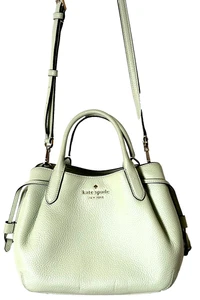Kate Spade Dumpling Small Satchel Tasche Handtasche Mint Grün Leder - Bild 1 von 11