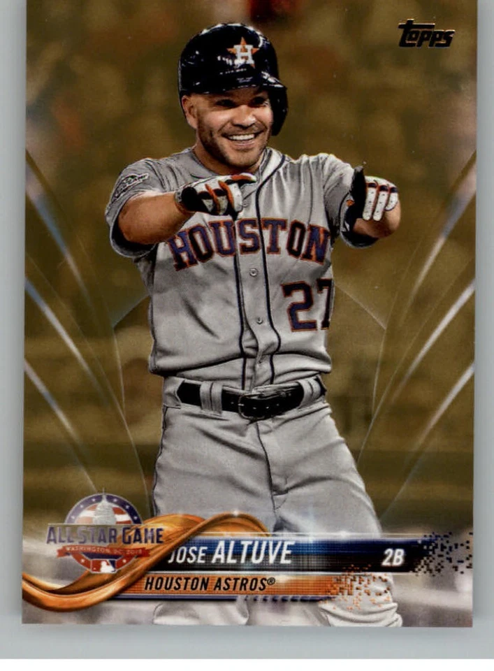 2018 Topps Update Series Gold Parallel Pick From List US151-US300 /2018 - Image 1 of 1