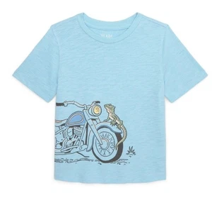 Neu Garanimals 365 Jungen Eidechse Motorrad Grafik T-Shirt Größe 10 - Bild 1 von 2