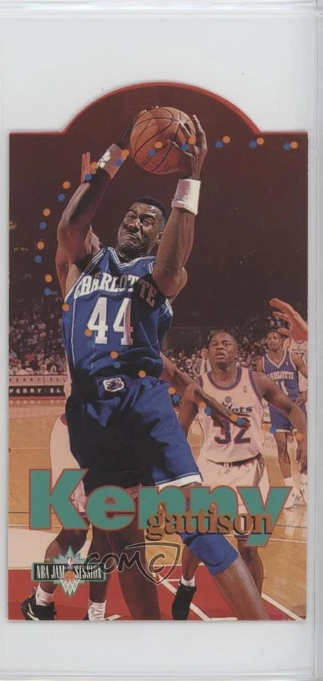 1995-96 Fleer NBA Jam Session Die-Cut Kenny Gattison #D114 - Image 1 of 2