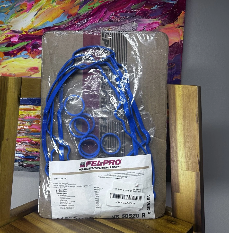 Juego de juntas de cubierta de válvula Fel-Pro VS 50520 R 2,7 L V6 Chrysler Dodge PermaDry Foto 1 de 1