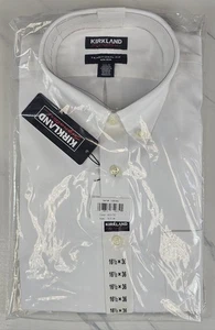 Kirkland Signature Herren traditionelle Passform Hemd 16 1/2 x 36 BRANDNEU - Bild 1 von 5