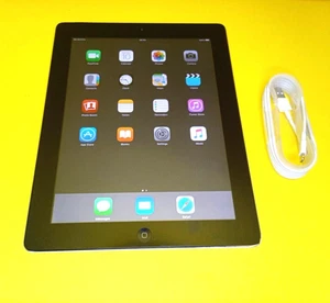 FULLY WORKING IPAD 2 A1396 64GB UNLOCKED CELLULAR/WIFI TABLET IOS 9.7" SILVER - Picture 1 of 7